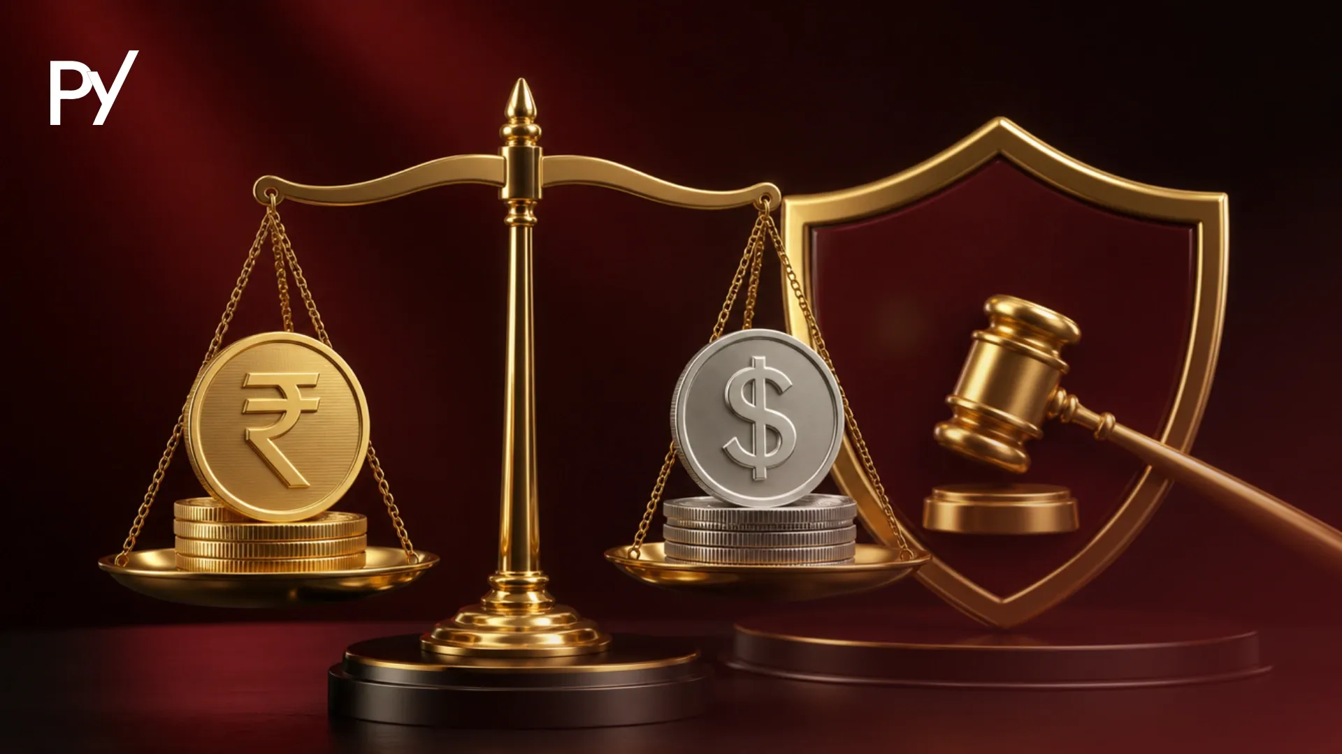 Is forex trading legal in India illustration showing regulatory balance between Rupee currency trading and SEBI compliance.