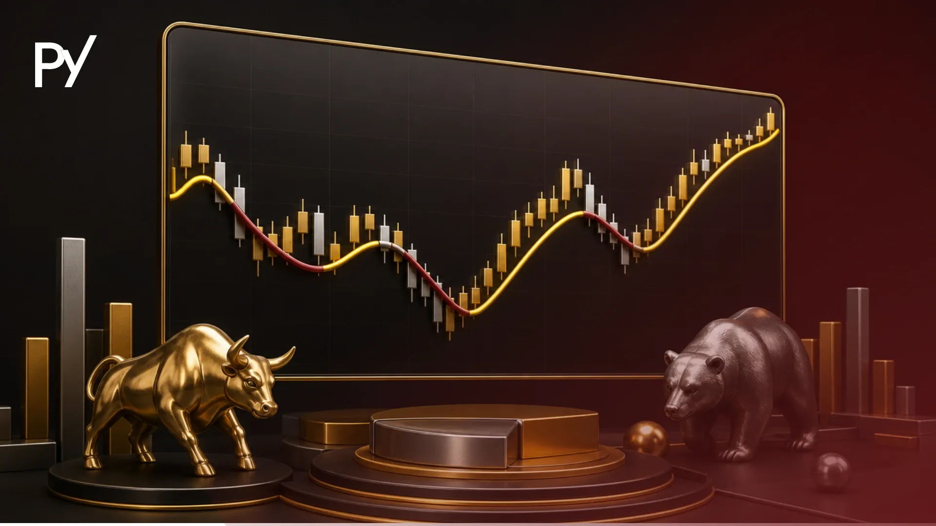 Hull Moving Average indicator line tracking price trend on a trading chart.