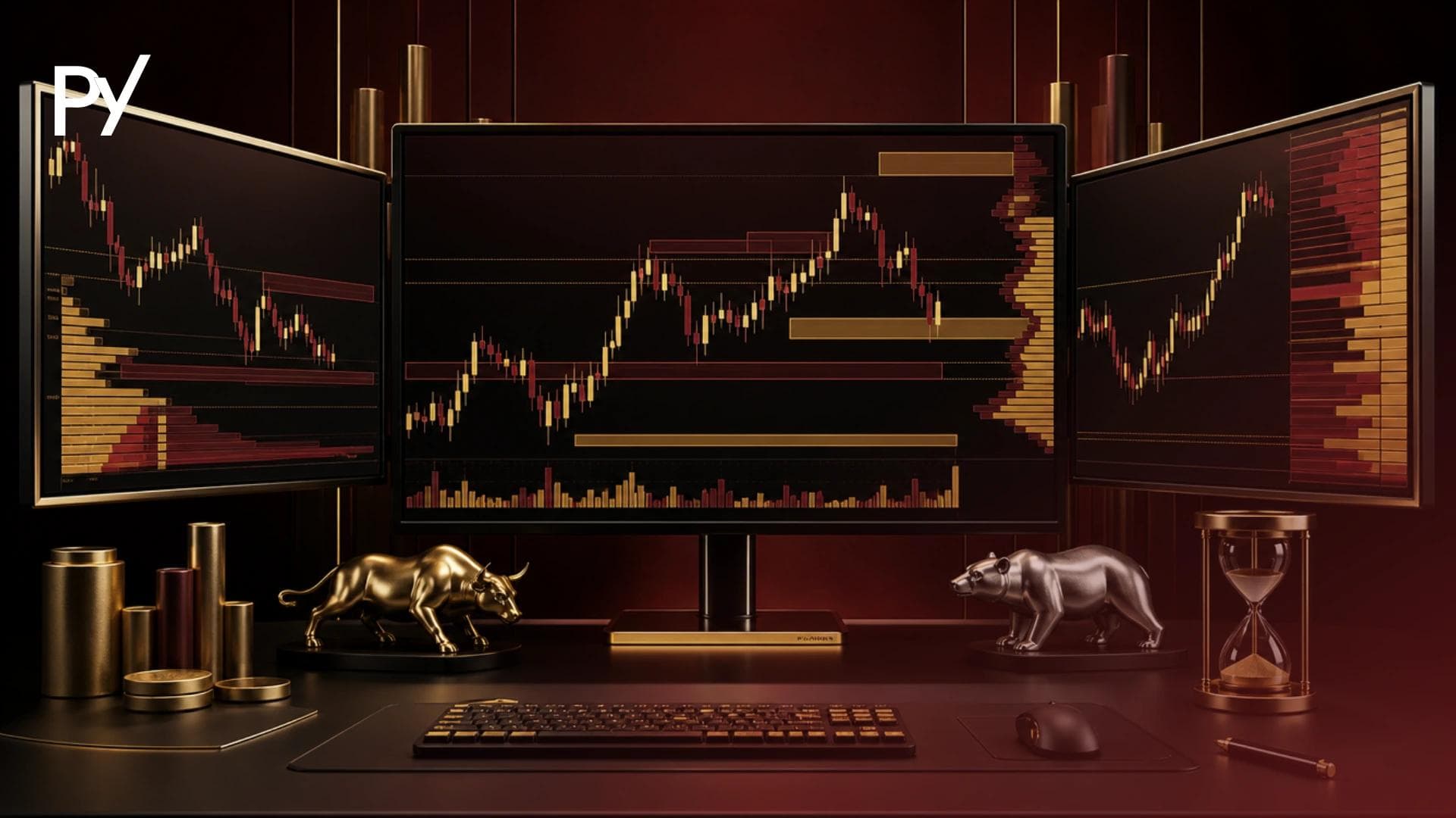 Advanced price action scalping chart setup on lower timeframes for funded account traders.