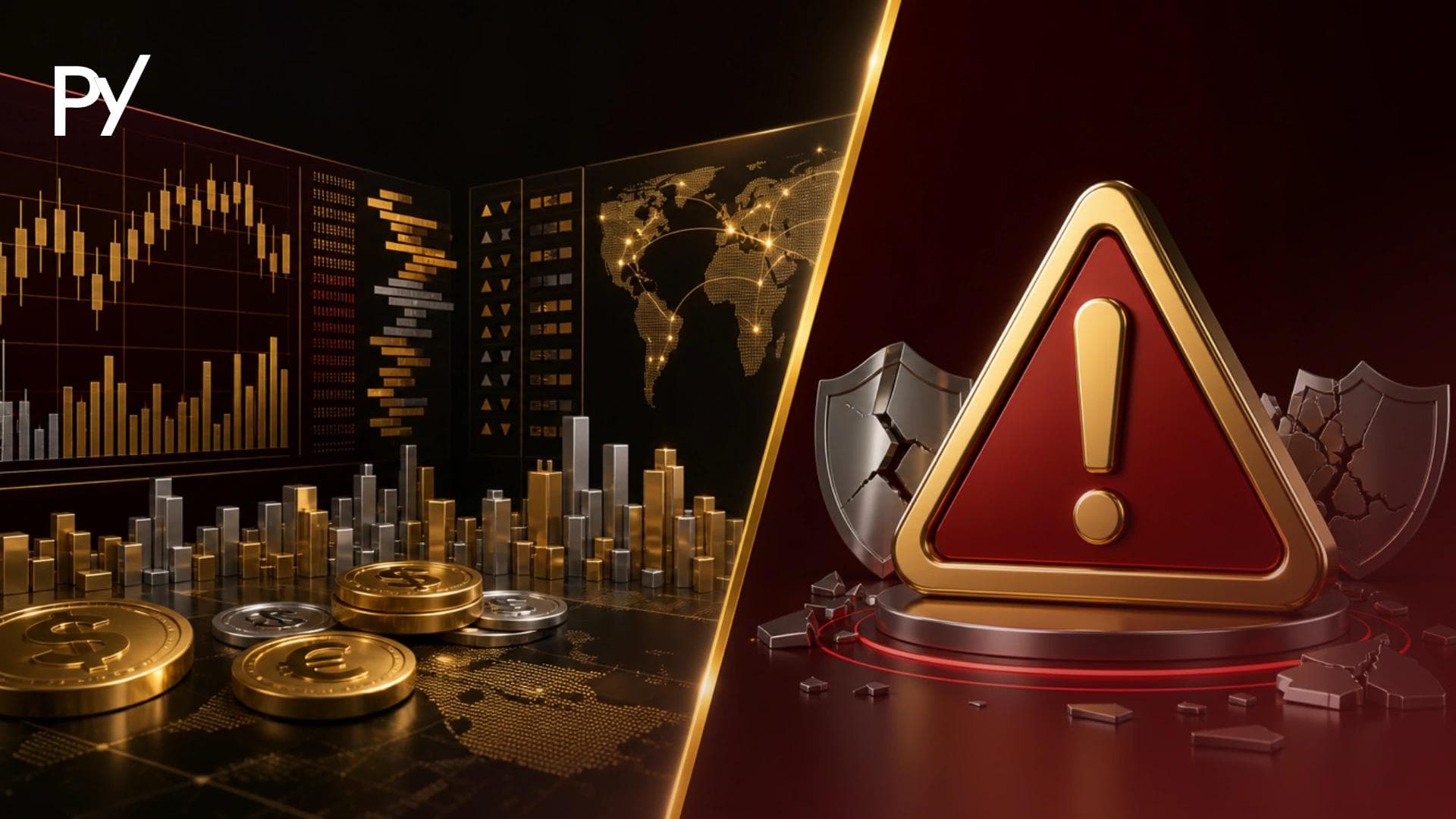Is forex trading a scam comparison illustration showing legitimate currency exchange versus retail financial fraud